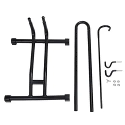 Multifunctional Bicycle Repair Frame Vertical Bike Parking Stand Erected Storage Rack