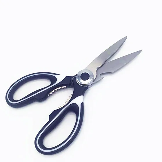 
Amazon Wholesale Multi Function Kitchen Vegetable Fruit Cutting Scissor With Cover 