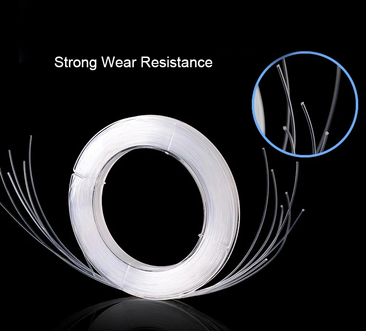 Fishing Line Mono Nylon Leader Line 50m Transparent Monofilament Line Customized Packing Level Leader Samples Avaliable Accpet