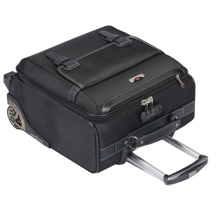 Classic Business Cabin Wheeled Laptop Trolley Bag