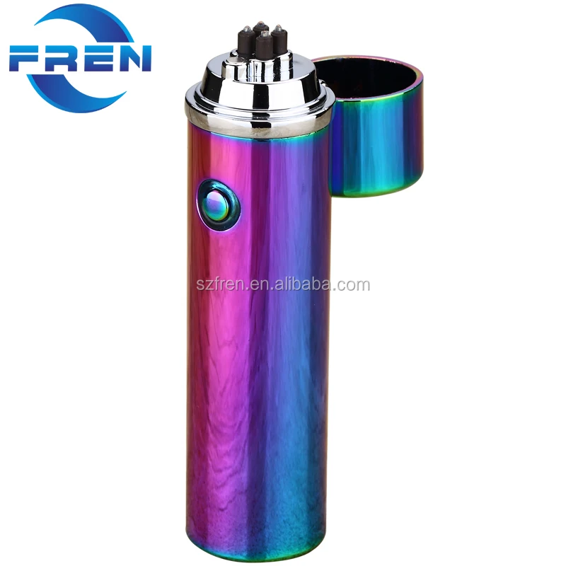 Metal Cigar Pipe Lighter Electronic Rechargeable Flameless USB Smoking Accessories Lighters Best Business Gift