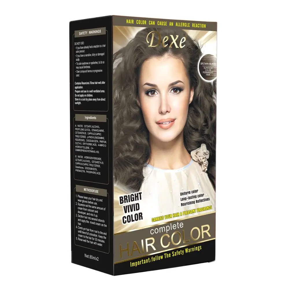 Cream form natural ice cream hair color chart for herbal hair dye