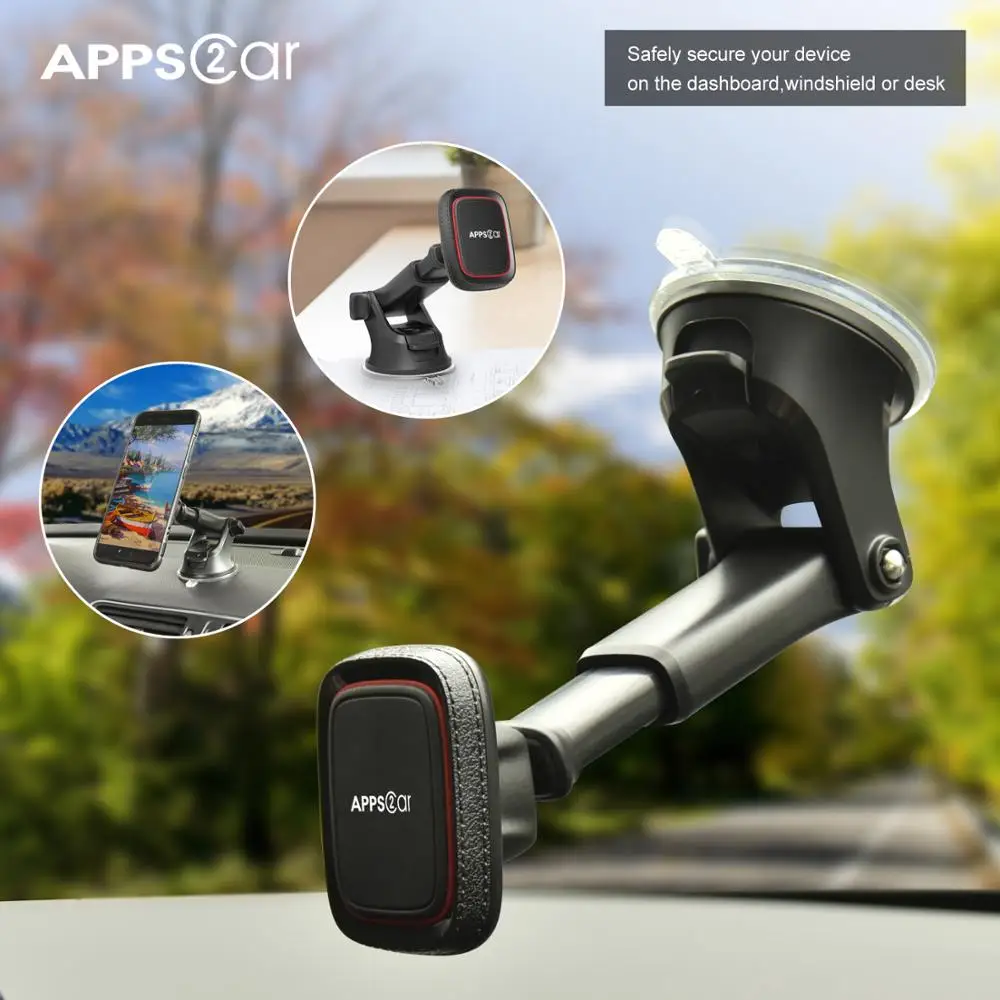 Магнитный держатель для телефона на присоске, новый дизайн