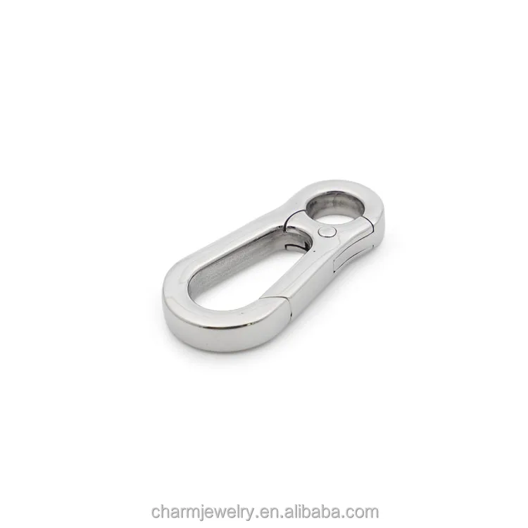 CTBX324 Stainless Steel Bag Clasps And Hooks Jewelry Findings Type Metal Clasp  for box