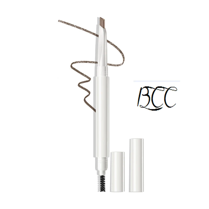 BCC High quality Makeup Brows Double heads automatic Eyebrow Pencil with Eye Brows Brush Waterproof and Long-lasting