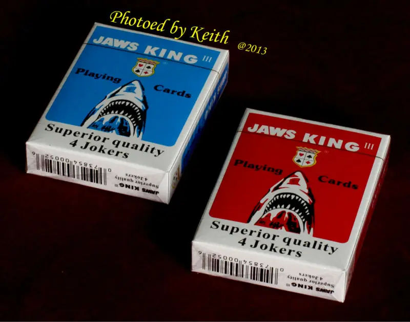 South east Asia promotional Jaw King Indonesia Playing Cards