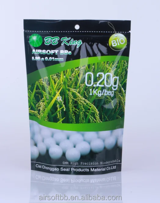 Тактическая airsof пистолет био 0.20 г bb боеприпасы для bb gun