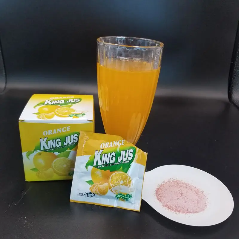 Instant fruit flavored juice powder