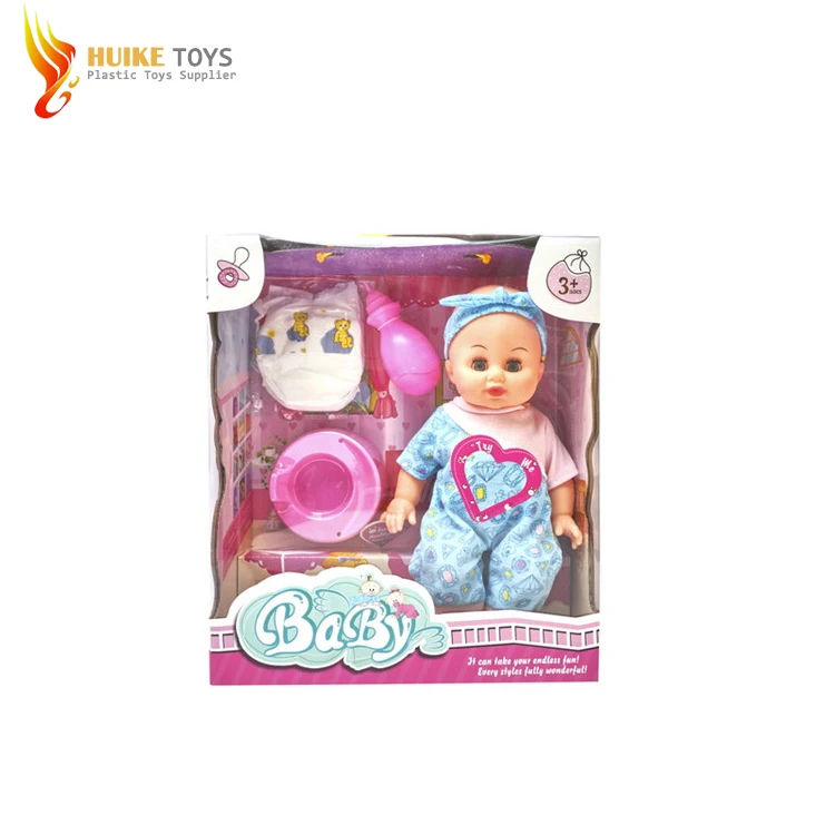 14 inch lifelike Vinyl reborn baby doll toy for kids