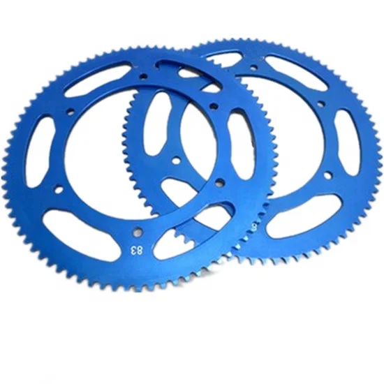 Цветной анодированный станок с ЧПУ 7075 алюминий 78T 219 звездочка