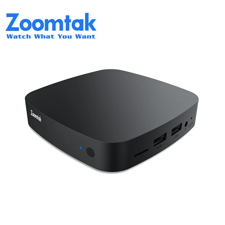 Zoomtak дешевые черного цвета IP TV арабского мира Max Amlogic s905x Smart TV Box