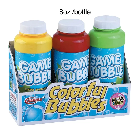 Non-Toxic Customization OEM design  1 to 16 oz blow 2.5 gallon  bubble bottle  bubble solution