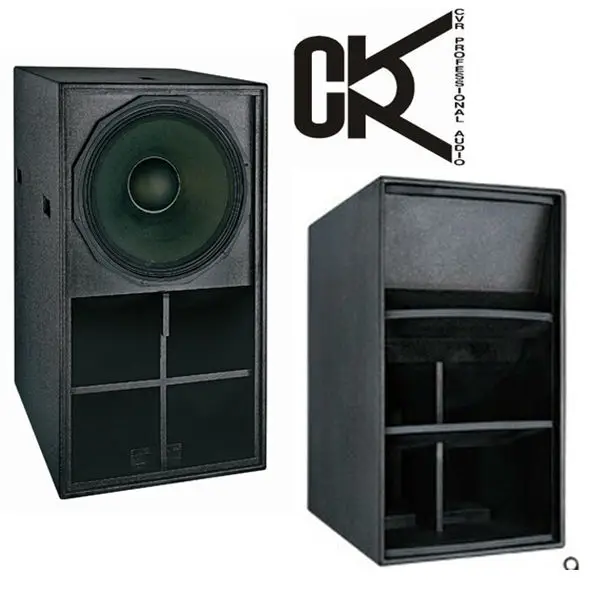 капп профессиональное аудио 21 дюймов +subwoofer с бас рог загружен