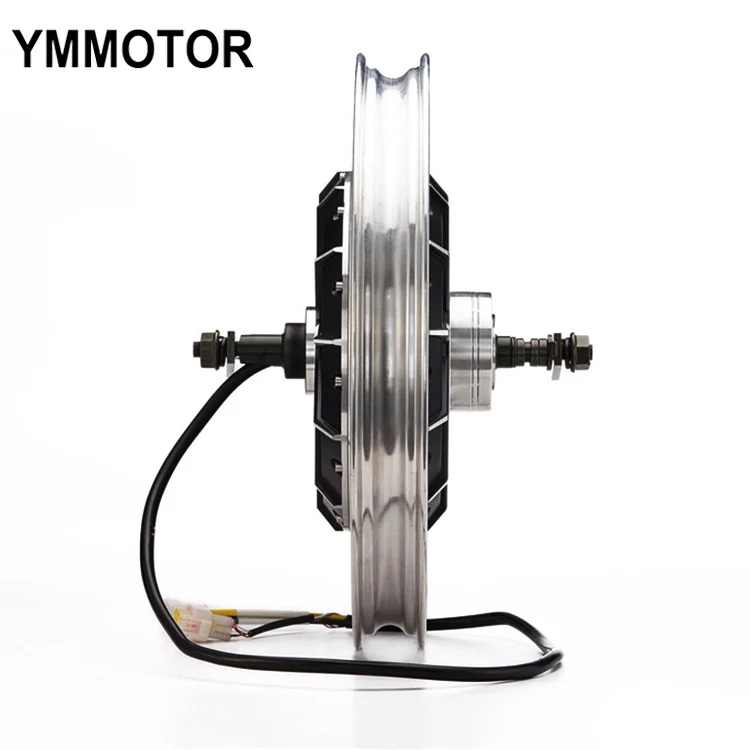 17 Inch BLDC 3000w Electric Hub Motor 48v For Motorcycle