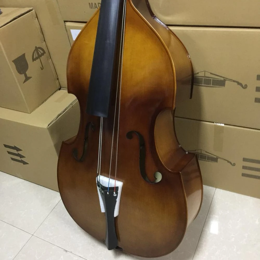 factory price of  basswood contrabass/double bass  made  in china
