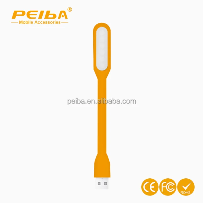 Новая USB-лампа, 5 светодиодов, гибкая Ночная лампа для клавиатуры, ноутбука, чтения
