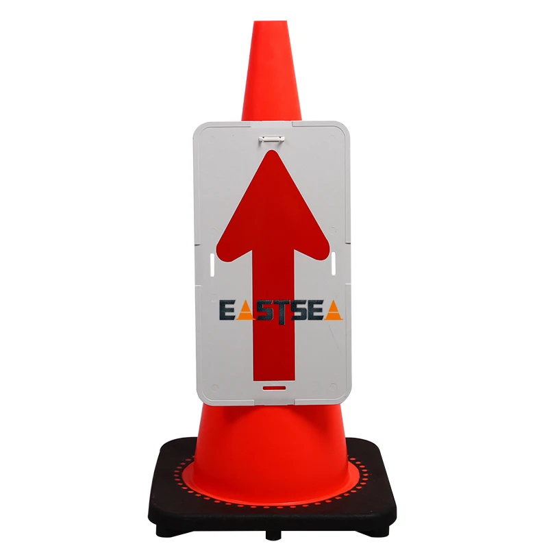 Traffic Cone-use safety indicating Board
