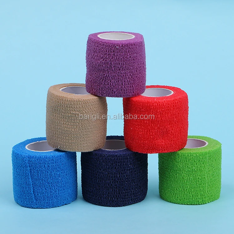 10 шт. эластичная когезионная повязка 5 см x 4