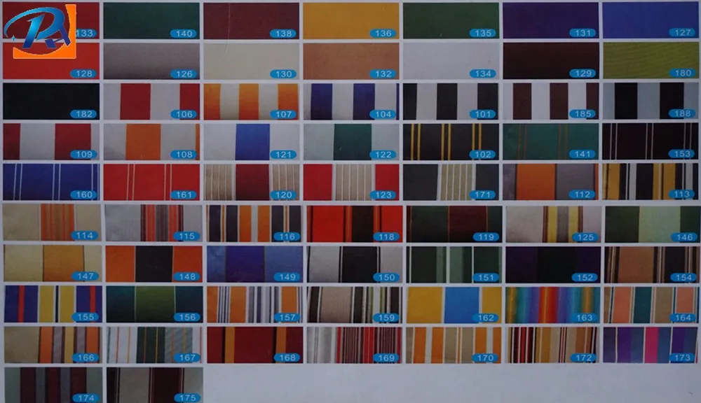 suzhou textile waterproof polyester awning fabric