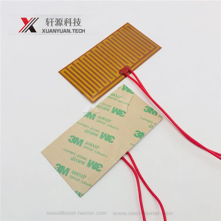 Adhesive polyimide 12v kapton heater