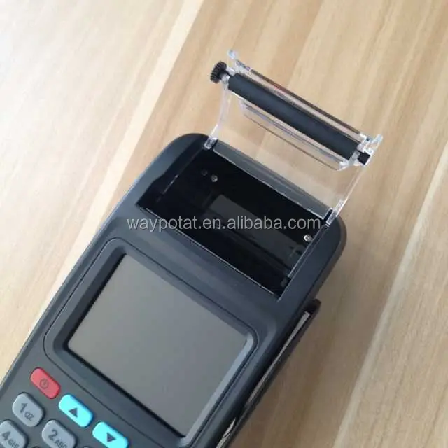 
Waypotat low cost New 8210 GPRS wireless handheld POS Terminal with Printer 