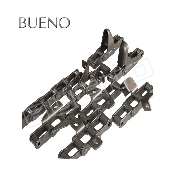 Steel Agricultural Harvester Combine Roller Chain with Attachments C210AF1 C212AF1