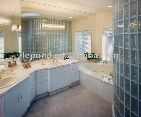 Декоративная стеклянная стена кирпич/полый стеклянный кирпич