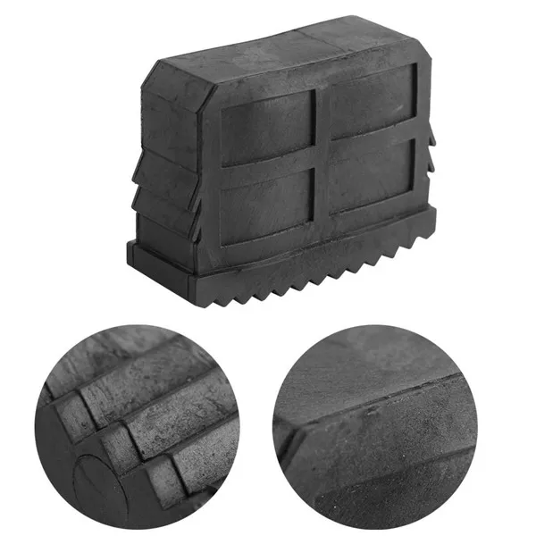 
2Pcs/Pair Rubber Non Slip Replacement Step Ladder Feet Foot Mat Cushion Sole Black 