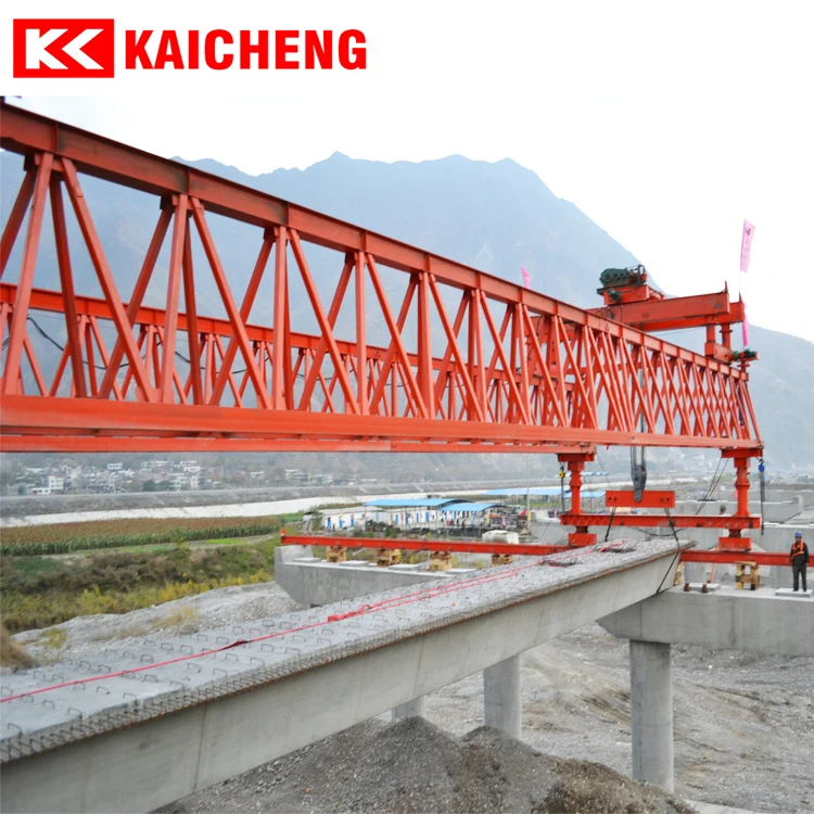 FEM standard The most reliable crane Factory direct price concrete beam launcher crane 160t bridge girder erection crane