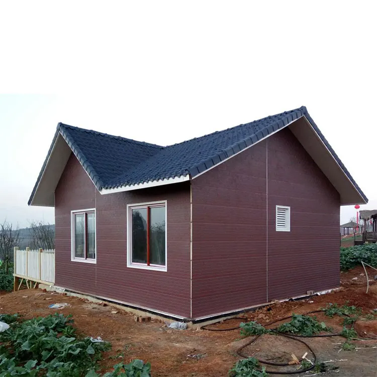 Hot Prefabircated Well Design Steel House Sale In Africa