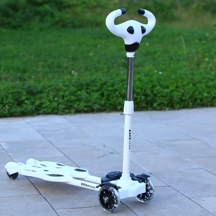 
Foldable 4 wheel kids toys kick foot scooter for 3-8 years old child 