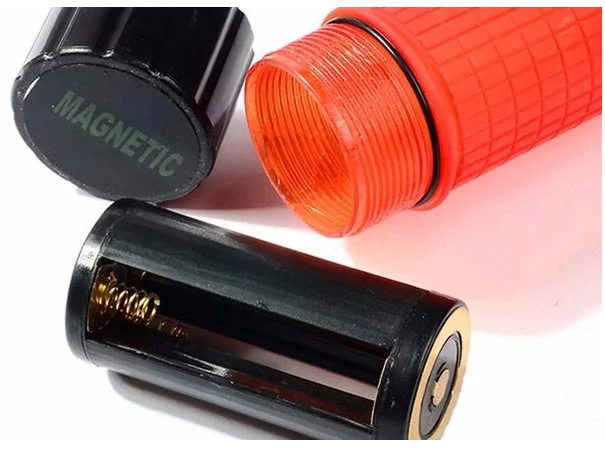 54 см свисток и магнитный Светодиодный Дорожный Полицейский стержень