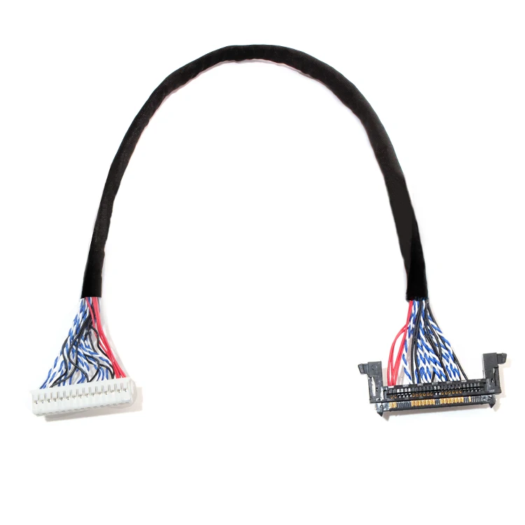 Sino Media 60Pin Lvds Ttl 4 41 51 Pin Lcd Connector Lvds Cable To Vga Converter Board Android Lvds Interface For Bmw