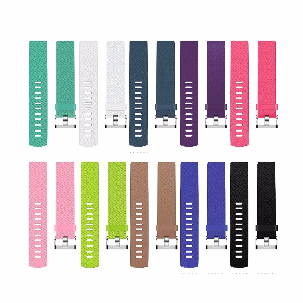 for Fitbit Charge 2 wristband replacement silicone band