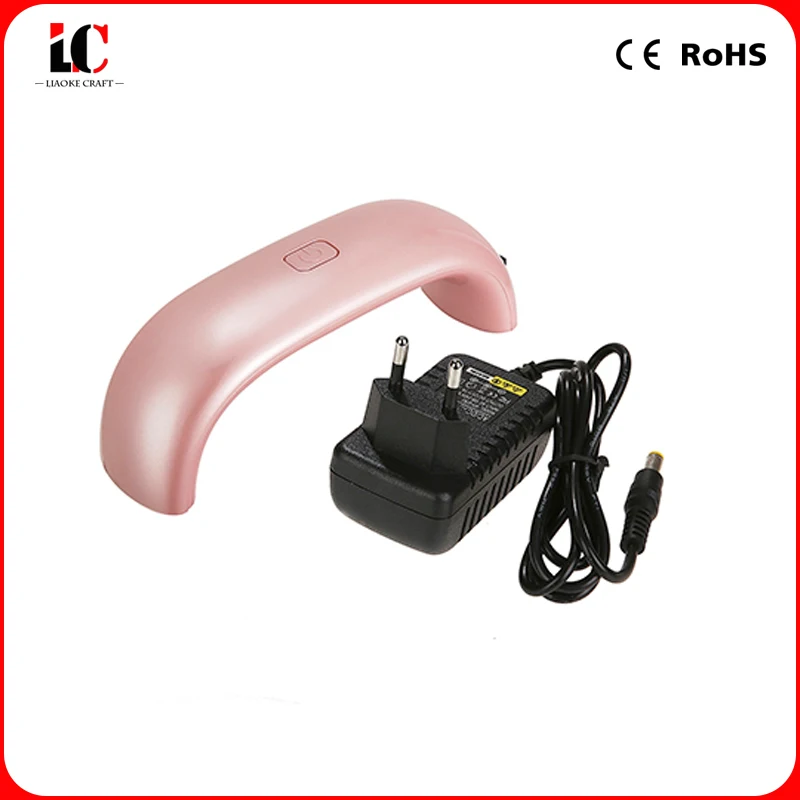 9 Вт Мини Ногтей Сушилка СВЕТОДИОДНЫЕ Лампы Для Отверждения Ногтей Сушилка для Ногтей Гель Для Ногтей