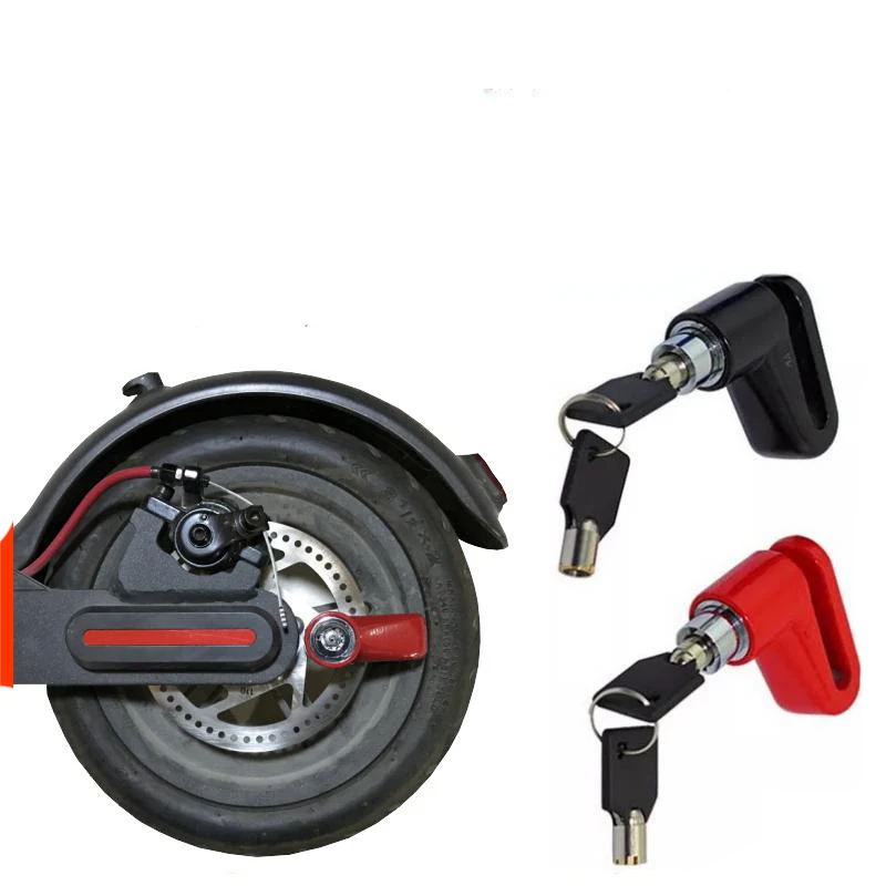 m365 Electric scooter Anti-Theft MotorcycleBrake  Disc Lock Security Anti Theft Bicycle Disc Lock with Wire