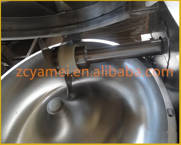 
Hot Sale Industrial Fruit Vegetable Bowl Cutter Machine 