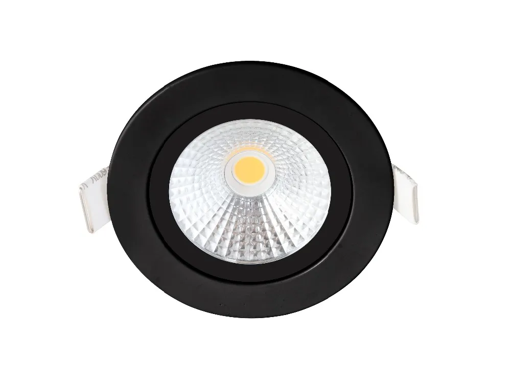 5W 7W LED slim adjustable downlight led spot dimbaar dimmable 75mm cut-out led interior spotlight
