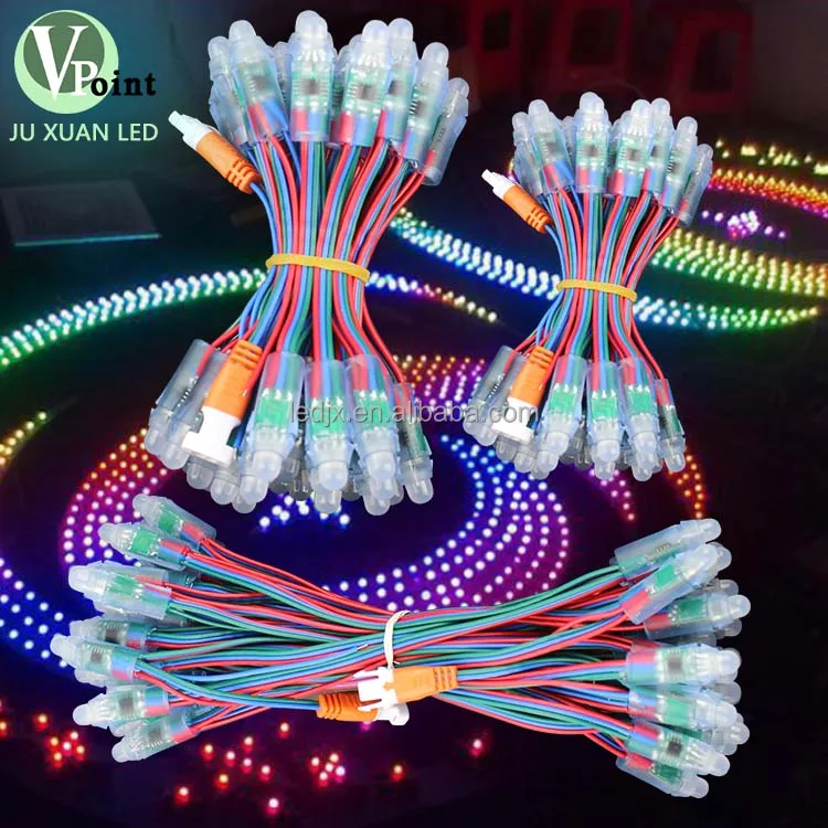 rgb led pixel ball dmx led pixel light 9mm 5050 pixel waterproofing rgb smd led module