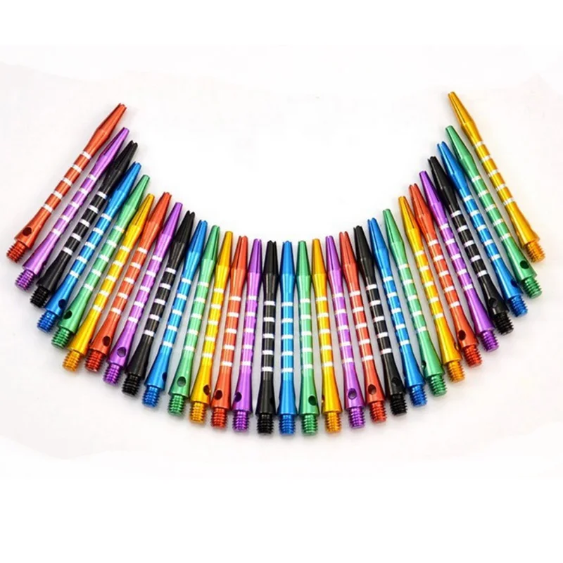 2BA Aluminium Dart Shafts with and Rubber O rings for soft and steel tip darts barrel