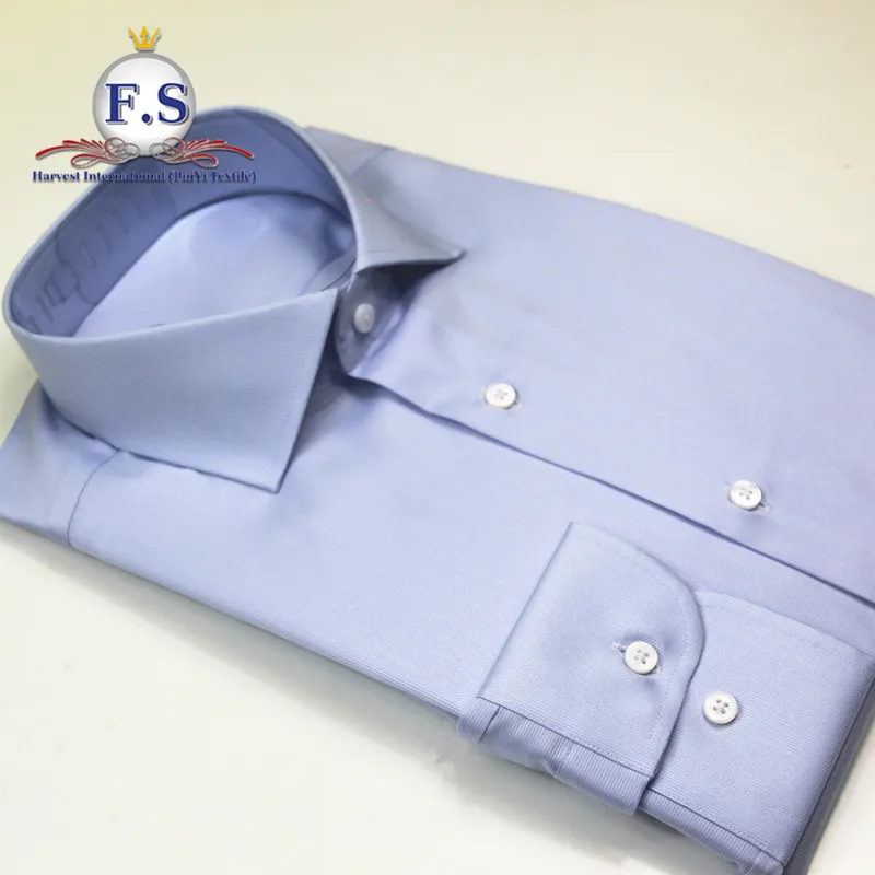 100% Cotton SCustom man suit made to measure bespoke mens dress shirt