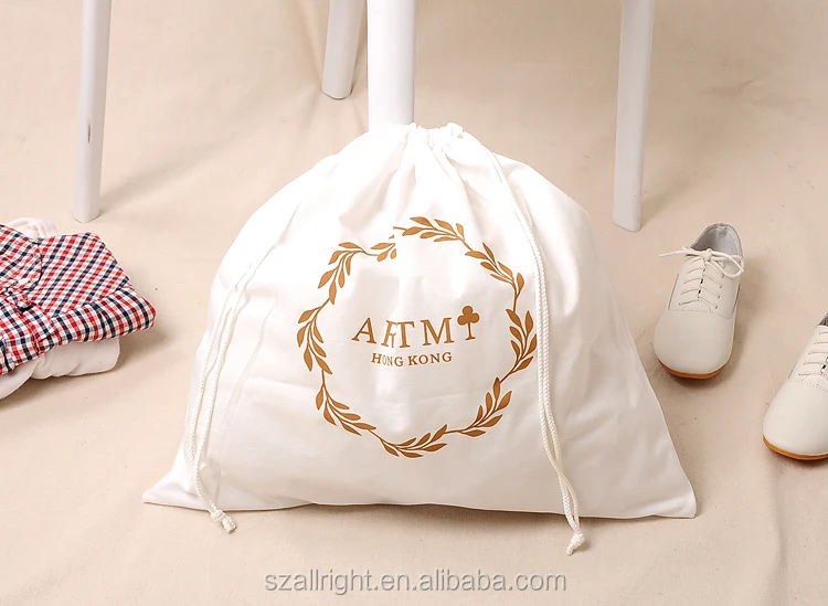 Customized Logo Printed Promotion cotton dust bag