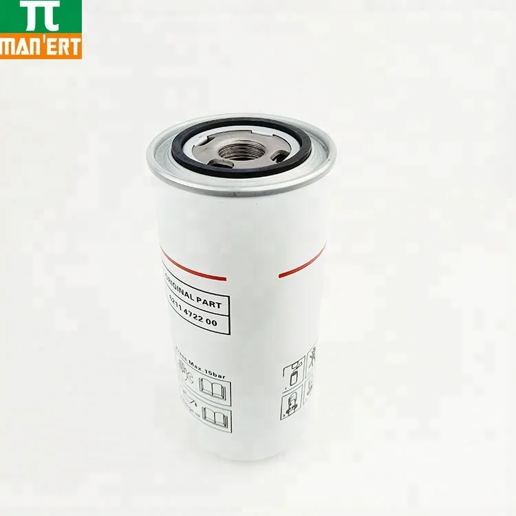 High efficiency 6211472200 air compressor oil filter compressor fuel filter