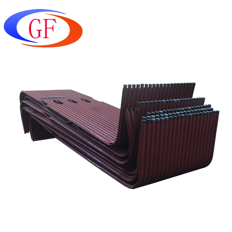Carbon Steel Boiler Spare Parts Waterwall Panel For Water Tube  Boiler power station