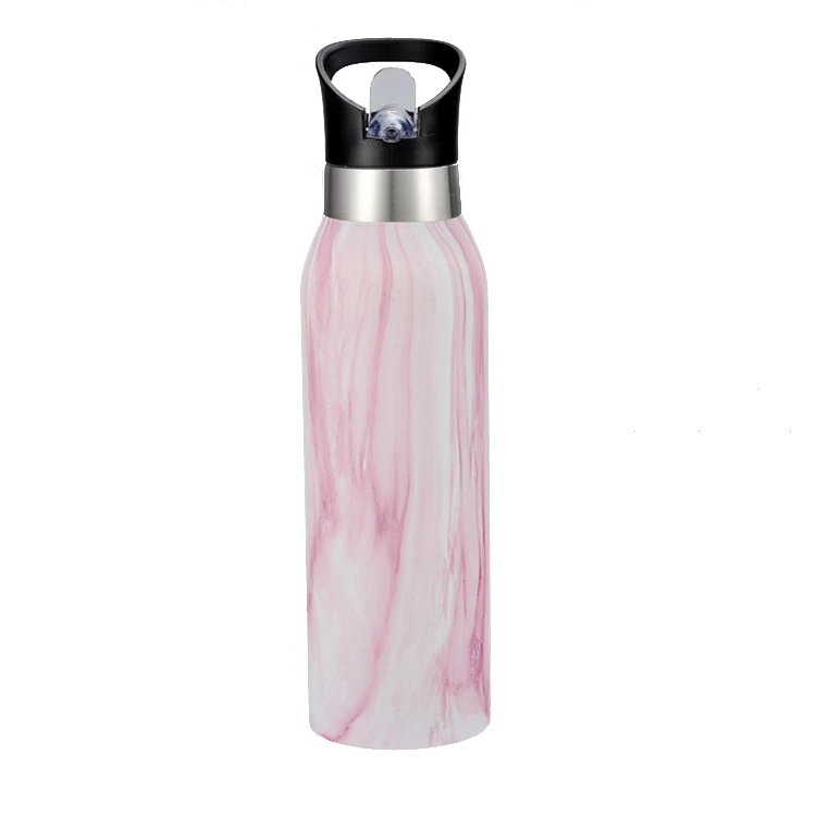 alkaline water bottle stainless steel smart vacuum bottle draw and label A vacuum flask water bottle