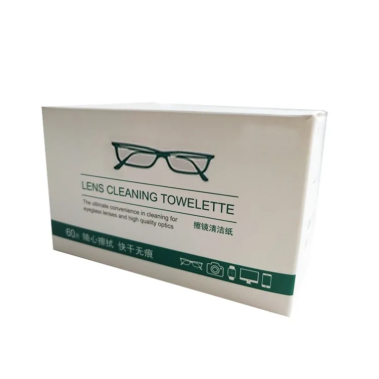 High Quality Cleaning Glasses Optical Lens Wipes For Mobile Phone