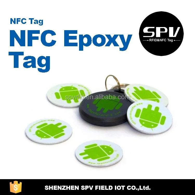 NFC Монета Тег F08 ISO14443A для Перевозки