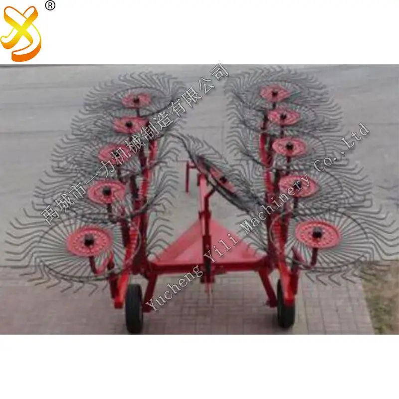 finger wheel hay Rake  factory sales