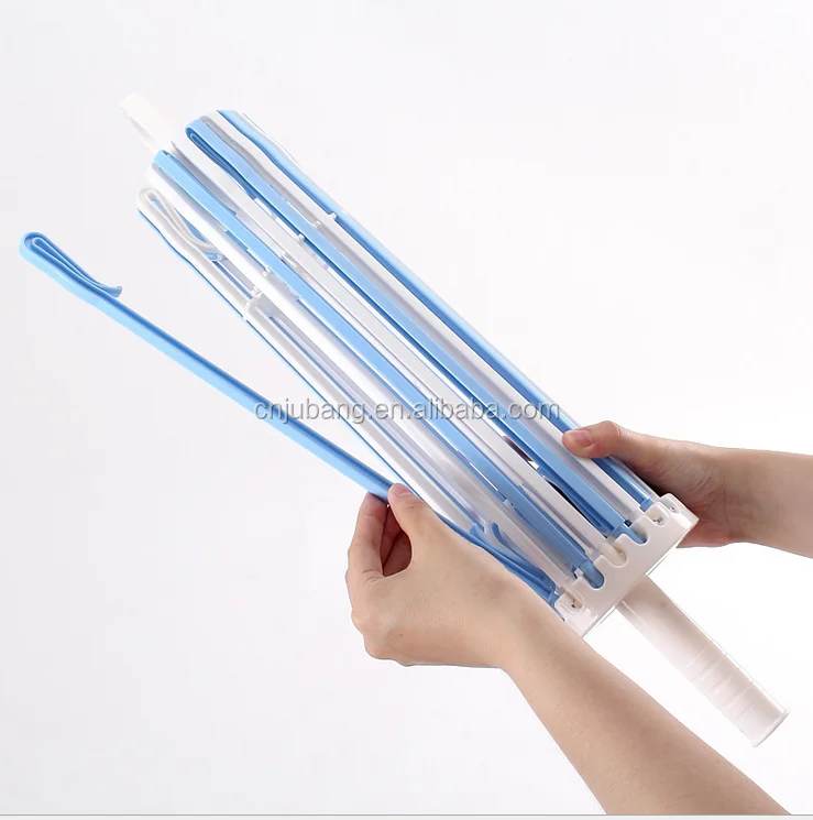 Hot sale windproof rotating foldable Baby Cloth hanger / Plastic Towel Rack / Windproof Towel Drying Hanger