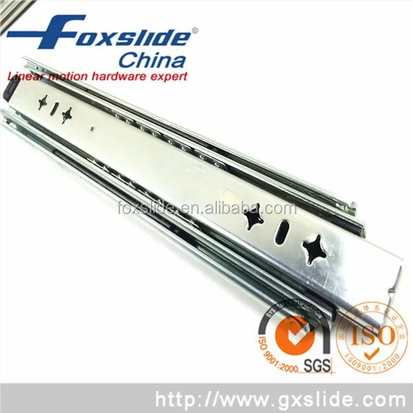 Push To Open Heavy Load Metal Drawer Side Slide Kitchen Cabinet